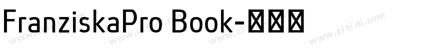 FranziskaPro Book字体转换